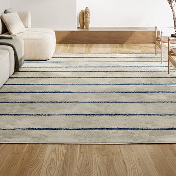 Williamsburg Minimalist Stripe Area Rug